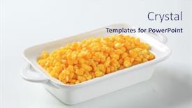  Presentation with sweet corn - 