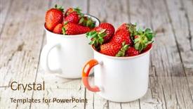  Presentation with rustic healthy - Presentation enhanced with sweet food vitamins and fruity background and a lemonade colored foreground