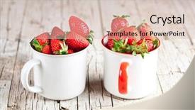  Presentation with rustic healthy - Audience pleasing presentation consisting of sweet food vitamins and fruity backdrop and a lemonade colored foreground