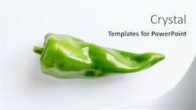  Presentation with sweet - PPT theme with sweet-green-corno-di-toro background and a cool aqua colored foreground