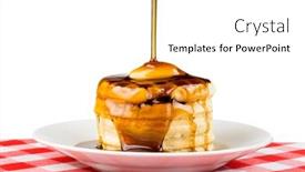  Presentation with syrup - Cool new slide deck with sweet-maple-syrup-being-poured backdrop and a white colored foreground