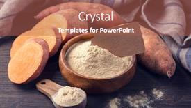  Presentation with sweet potato - Cool new theme with sweet-potato-flour backdrop and a red colored foreground