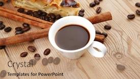  Presentation with round table - Amazing PPT theme having 2017 goals message written under torn paper backdrop and a coral colored foreground