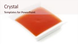  Presentation with background - Presentation having sweet sour - delicious bittersweet isolated background and a lemonade colored foreground