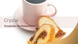  Presentation with bundt cake - Presentation theme having sweet-sponge-cake-bundt-cake background and a  colored foreground