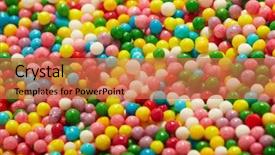  Presentation with sweet pastry - Amazing theme having sweet sugar spreading pastry decoration backdrop and a coral colored foreground