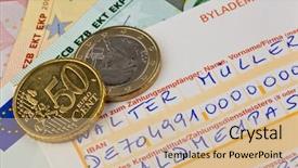  Presentation with payment - Audience pleasing PPT layouts consisting of swift - payment slip with iban number backdrop and a soft green colored foreground