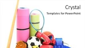  Presentation with history earth globe isolated white - Beautiful theme featuring swim tennis - sport equipment isolated on white backdrop and a  colored foreground