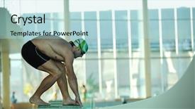  Presentation with health and fitness - Amazing PPT layouts having shocked man looking up with his mouth open isolated against white background backdrop and a light gray colored foreground