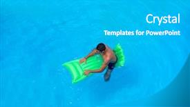  Presentation with free beugron air traffic control tower - Audience pleasing PPT theme consisting of swimming pool vacation and free backdrop and a  colored foreground