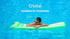  Presentation with free beugron air traffic control to - Presentation theme enhanced with swimming pool vacation and free background and a  colored foreground