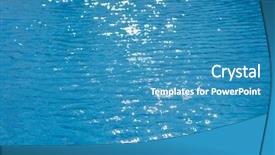  Presentation with swimming pool - Amazing presentation theme having swimming pool with sunny glare backdrop and a  colored foreground