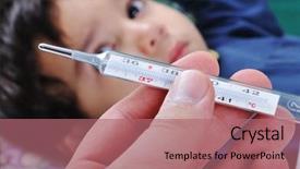  Presentation with swine flu - Amazing theme having swine flu - sick boy backdrop and a coral colored foreground