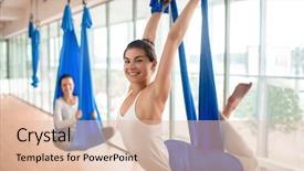  Presentation with female menstrual cycle - Amazing PPT layouts having swinging in hammock during aero backdrop and a lemonade colored foreground