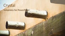  Presentation with west - Presentation theme featuring swinging panels - far west porch detail mexican background and a lemonade colored foreground