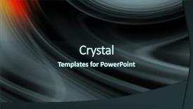  Presentation with flash - Presentation theme having swirls corners - abstract monochrome background background and a  colored foreground