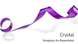  Presentation with large orchestra and tape recorder - Amazing presentation theme having swirls corners - holiday ribbon color bow tape backdrop and a white colored foreground
