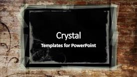  Presentation with mirror in an old frame - Presentation theme enhanced with swirls corners - old photo frame and tape background and a black colored foreground