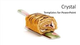  Presentation with swiss roll - Audience pleasing PPT layouts consisting of swiss roll isolated on a white background backdrop and a white colored foreground