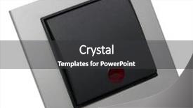  Presentation with electrician - Cool new PPT layouts with switch with symbols in red backdrop and a dark gray colored foreground