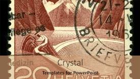  Presentation with mining - Beautiful theme featuring switzerland-circa-1960-a-stamp backdrop and a coral colored foreground