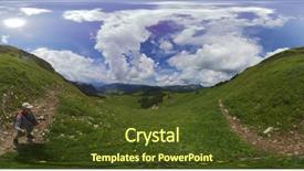  Presentation with switzerland - Audience pleasing PPT theme consisting of switzerland mountains at summer 360 backdrop and a tawny brown colored foreground