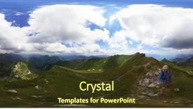  Presentation with switzerland - Slides consisting of switzerland mountains at summer 360 background and a tawny brown colored foreground