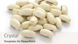  Presentation with sword - Amazing PPT theme having sword beans isolated on white background backdrop and a soft green colored foreground