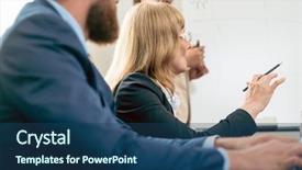  Presentation with business vision - Cool new presentation with swot - side view of a middle-aged backdrop and a ocean colored foreground