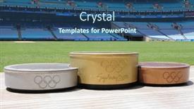  Presentation with sydney - Theme enhanced with sydney-australia-november-26-podium background and a ocean colored foreground