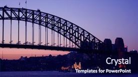  Presentation with sydney harbour bridge - Beautiful slides featuring guinea pig or cavy sitting in a spring field with flowers backdrop and a tawny brown colored foreground