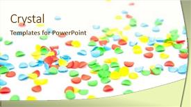  Presentation with utensils - Audience pleasing slides consisting of sylvester - various party utensils all backdrop and a cream colored foreground