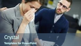  Presentation with sympathy - Amazing slides having symapthy - helpful man expressing sympathy backdrop and a ocean colored foreground