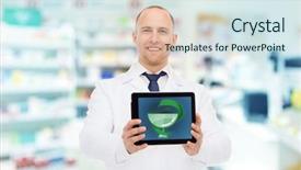  Presentation with pharmacology - Colorful slides enhanced with  backdrop and a  colored foreground