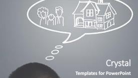  Presentation with dream - Amazing presentation theme having ships moored in malaga harbor malaga andalusia spain backdrop and a teal colored foreground