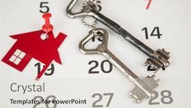  Presentation with real estate purchase - Audience pleasing slide deck consisting of symbol-of-the-house backdrop and a lemonade colored foreground