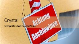  Presentation with administration - Amazing theme having symbol photo for accident risk backdrop and a yellow colored foreground