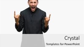  Presentation with palm sunday christian catholic - Amazing slide set having symbol with hands up music backdrop and a  colored foreground