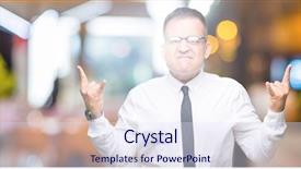  Presentation with arab music - Cool new theme with symbol with hands up music backdrop and a sky blue colored foreground