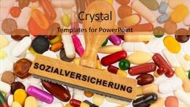  Presentation with social security - Cool new PPT theme with symbolfot for social security drugs backdrop and a  colored foreground