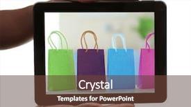  Presentation with holding hands - Cool new presentation with symbolic number - male hands holding a tablet backdrop and a tawny brown colored foreground