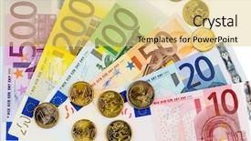  Presentation with revenue - Cool new slides with symbolic photo for profits revenue backdrop and a  colored foreground