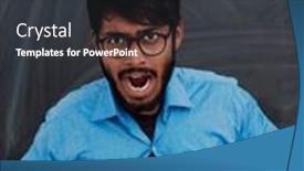  Presentation with superman - Presentation theme with symbolic-photo-of-an-indian background and a dark gray colored foreground