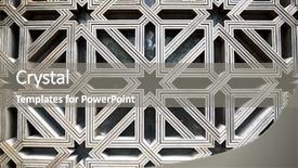  Presentation with cordoba - Audience pleasing PPT layouts consisting of symmetrical - wooden door in mosque backdrop and a gray colored foreground