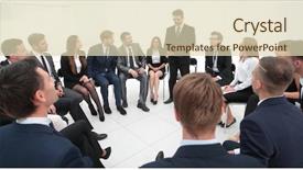  Presentation with questions - PPT layouts having symposium - coach asks questions background and a soft green colored foreground