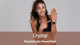  Presentation with blank portrait a4 - Amazing PPT theme having synchronization - portrait of a smiling young backdrop and a tawny brown colored foreground