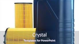  Presentation with motor oil - PPT layouts having father and son playing with toy plane background and a light gray colored foreground