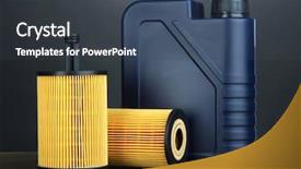  Presentation with motor oil - Amazing presentation design having suicide - bloodstain isolated on white background backdrop and a lemonade colored foreground