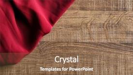  Presentation with textile - Amazing presentation theme having synthetic textile on wooden background backdrop and a  colored foreground