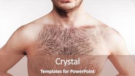  Presentation with chest anatomy - Audience pleasing presentation design consisting of syrians - boy with naked hairy chest backdrop and a coral colored foreground